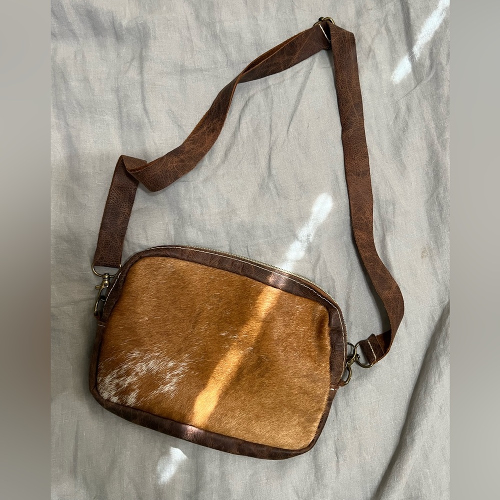 Cowhide Bum Bag